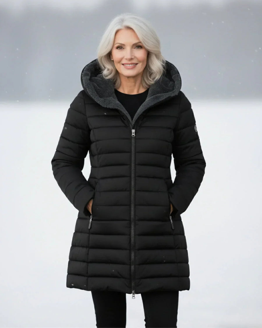 Olivia™ | Ultra-Warme Gewatteerde Winterjas – Gezellige Comfort Ontmoet Tijdloze Elegant