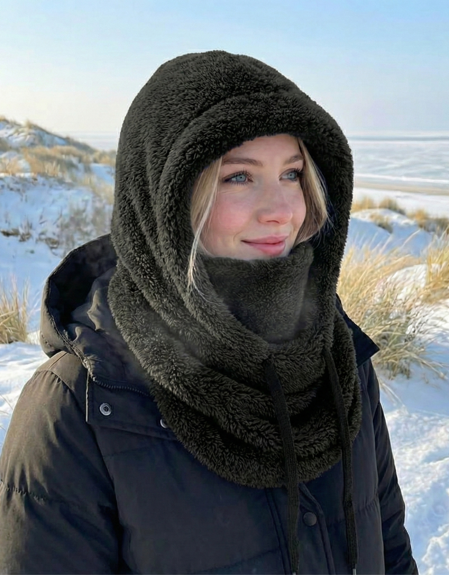 FrostHug Hoodie™ | De beste winter cocon – Extreme warmte, zachte comfort en totale bescherming