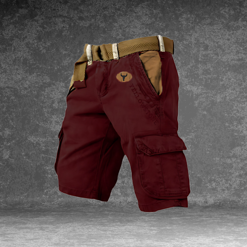Bas™ | Cargo Short met 6 Zakken – Robuuste Functionaliteit & Outdoor Kracht