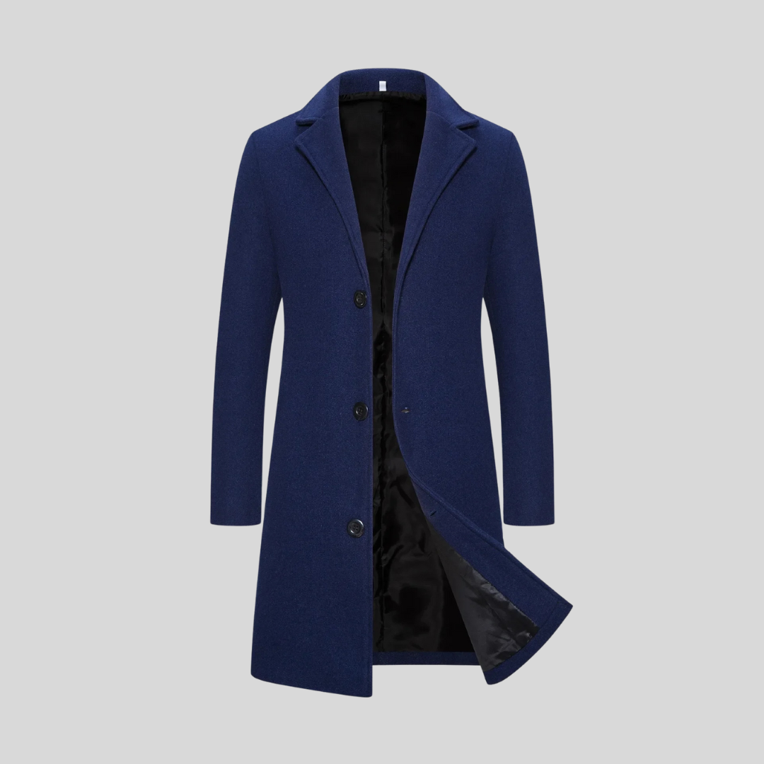 Reinier™ | Luxe Lange Winterjas – Tijdloze Klasse & Verfijnde Warmte