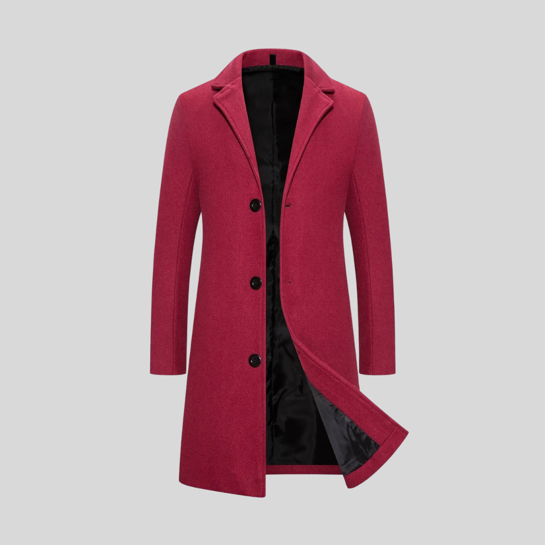Reinier™ | Luxe Lange Winterjas – Tijdloze Klasse & Verfijnde Warmte