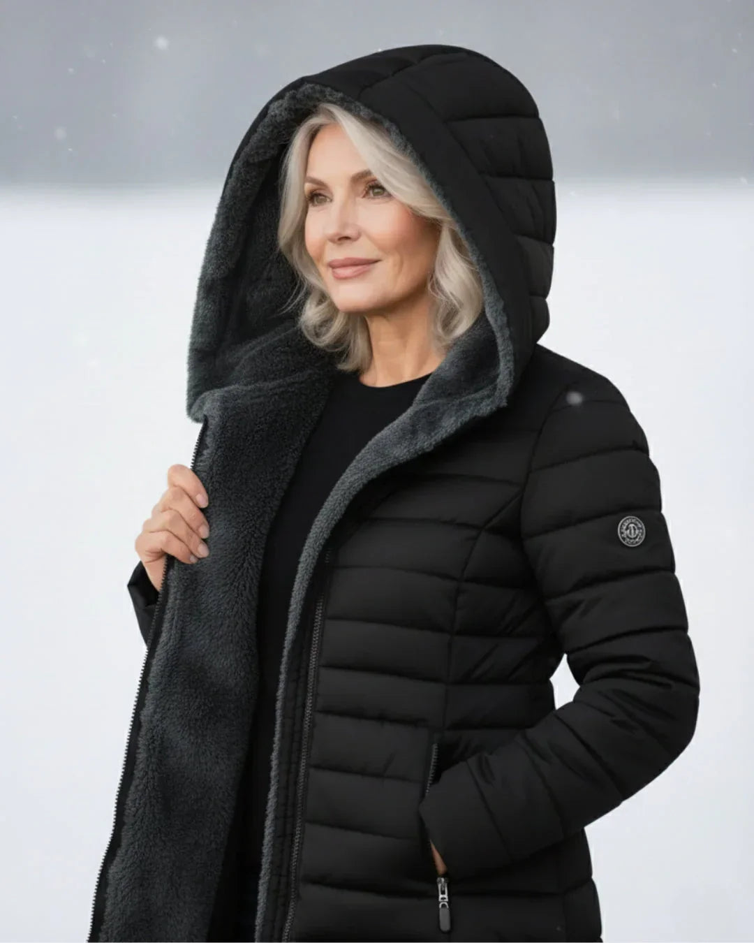 Olivia™ | Ultra-Warme Gewatteerde Winterjas – Gezellige Comfort Ontmoet Tijdloze Elegant