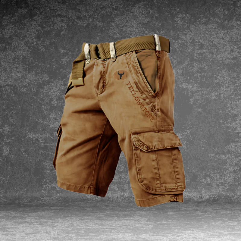 Bas™ | Cargo Short met 6 Zakken – Robuuste Functionaliteit & Outdoor Kracht