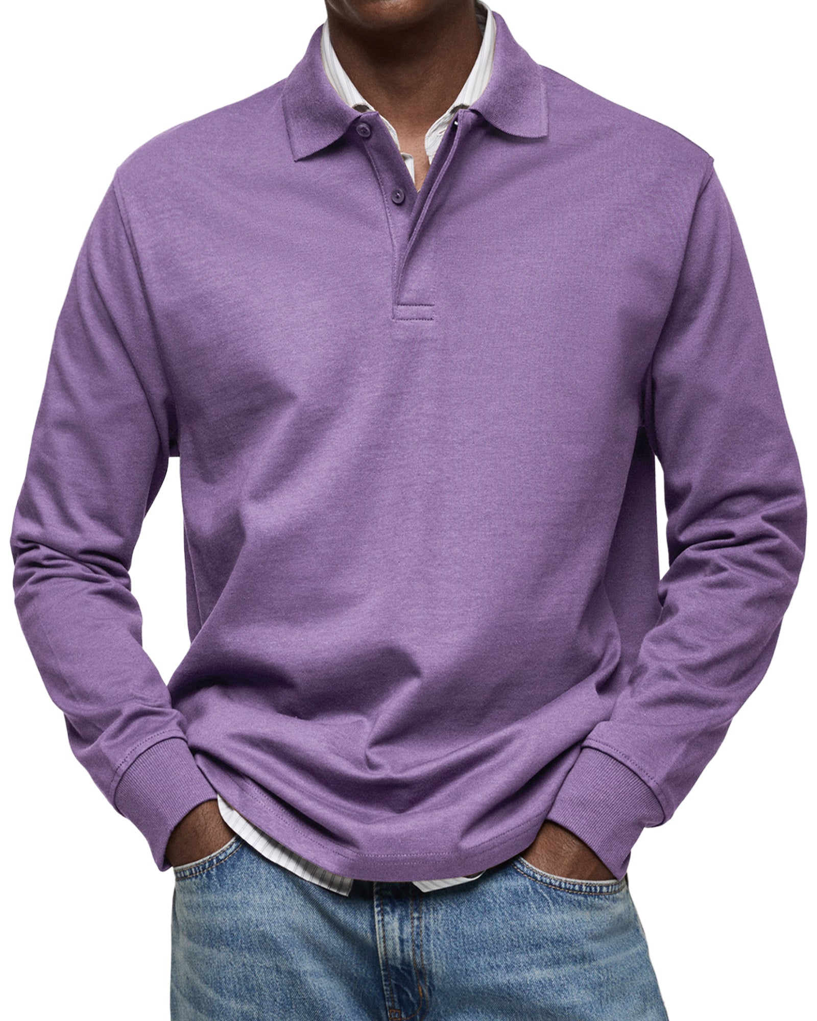 Koen™ | Luxe Polo met Lange Mouwen – Tijdloze Stijl & Dagelijks Comfort