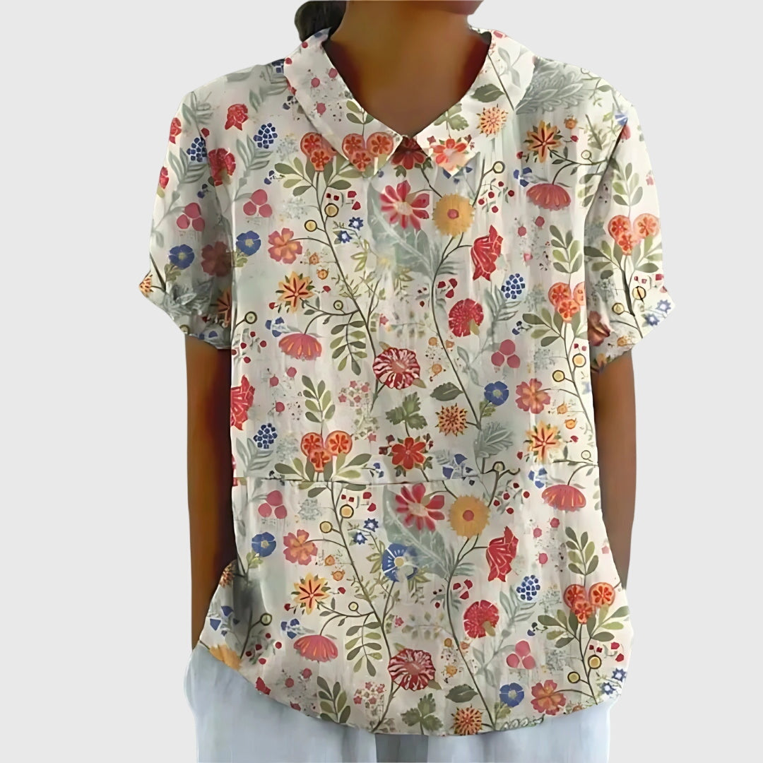 Jenna™ | Bloemen Blouse