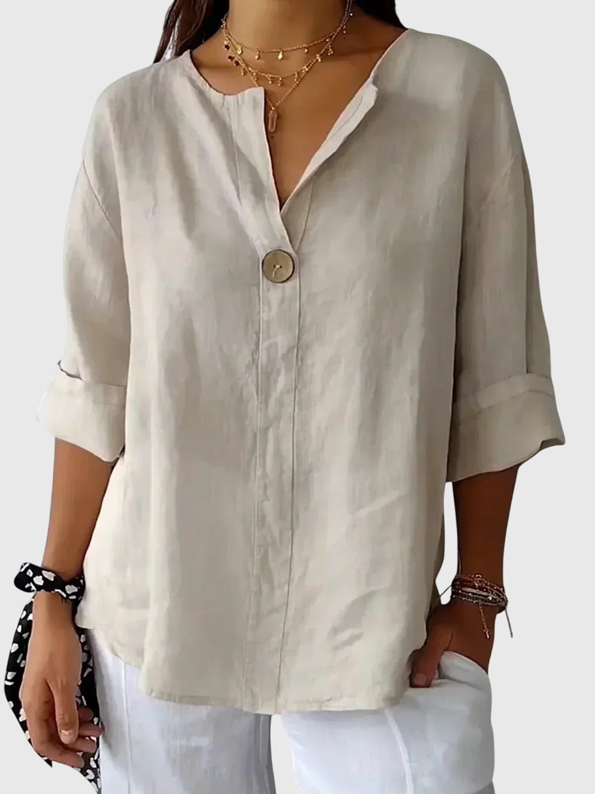 Gemma™ | Chic en Comfortabele Blouse