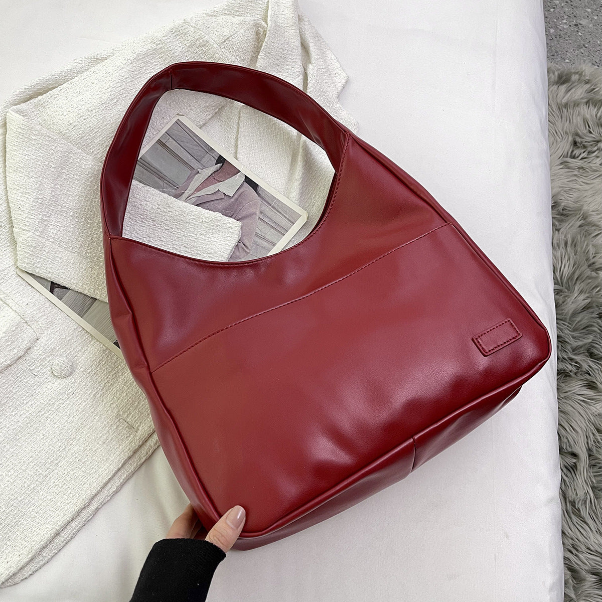 Bloom ™ |  schoudertas van imitatieleer