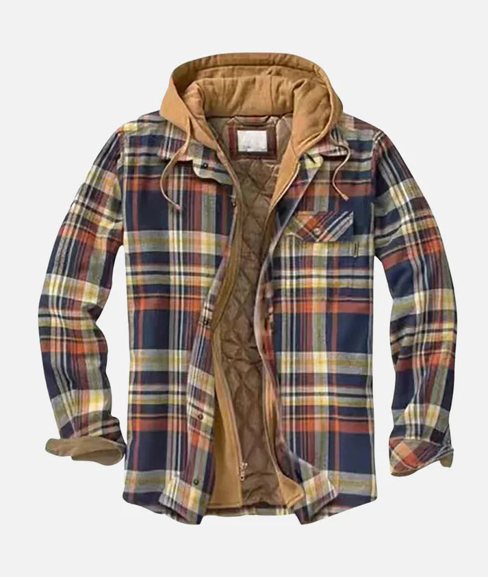 Reveur™ | Warme Winterjas Met Capuchon – Zachte Binnenvoering & Flanel Look