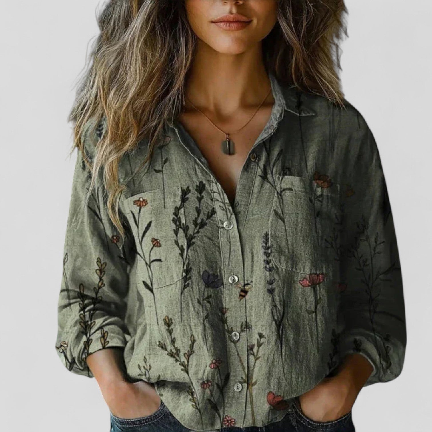 Bloom™ | Comfortabele Blouse Shirt