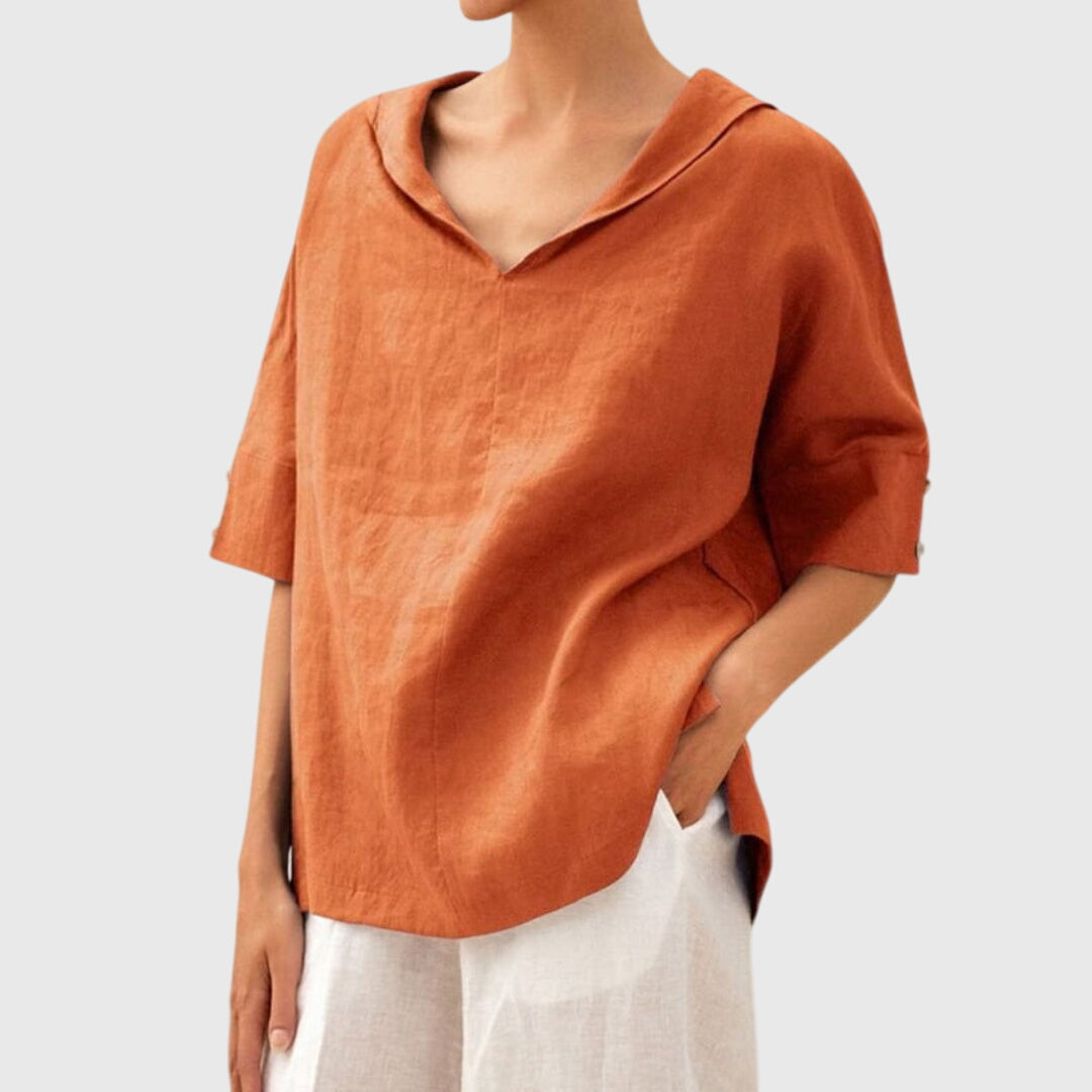 Joanna™ | Casual Blouse met Losse Pasvorm