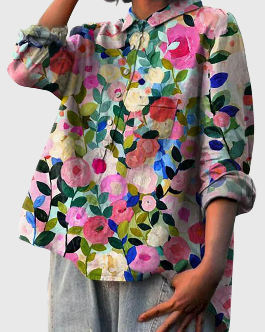 Valeria™ - Bloemenprint Blouse