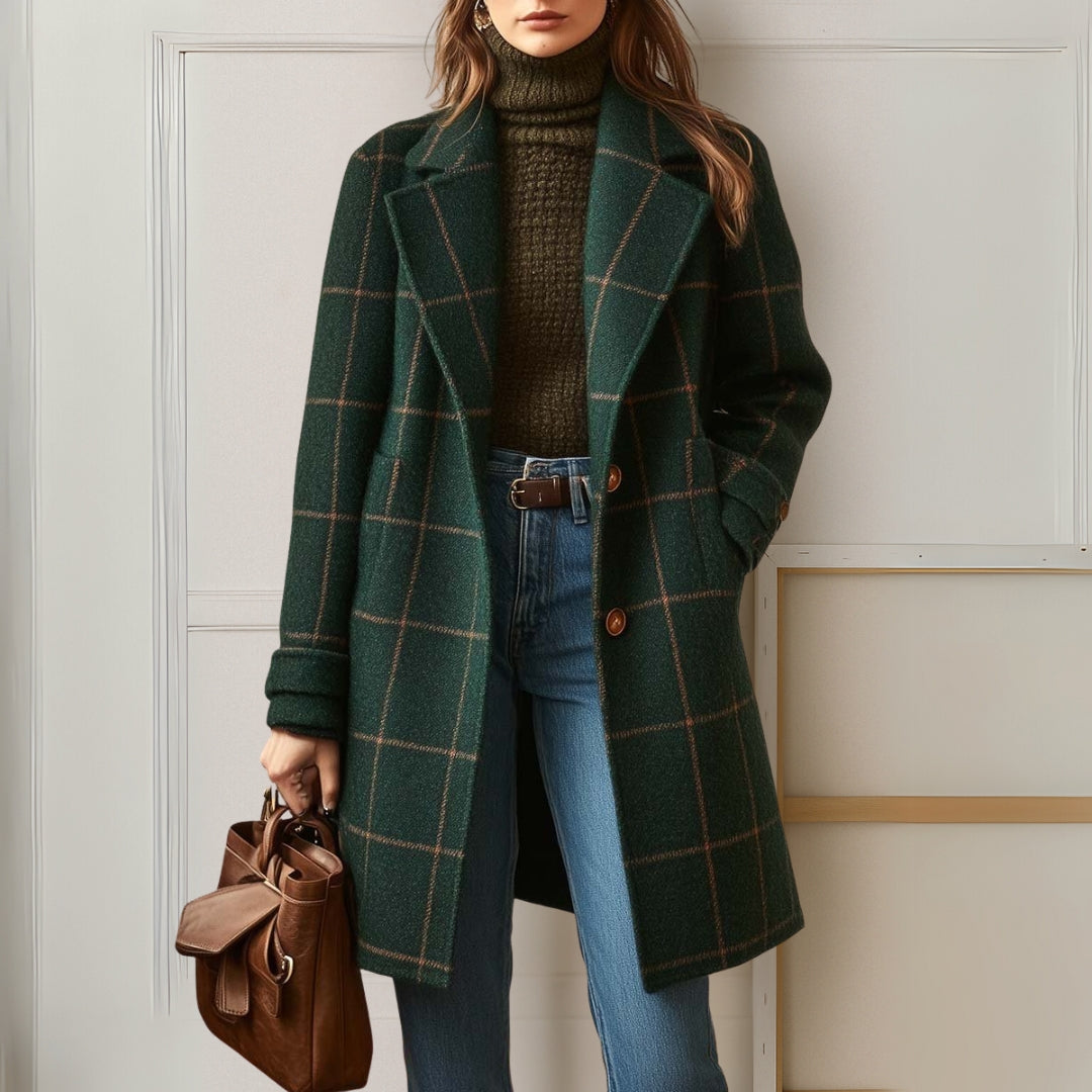 Judith™ | Premium lange winterjas – Elegante warmte en tijdloze verfijning