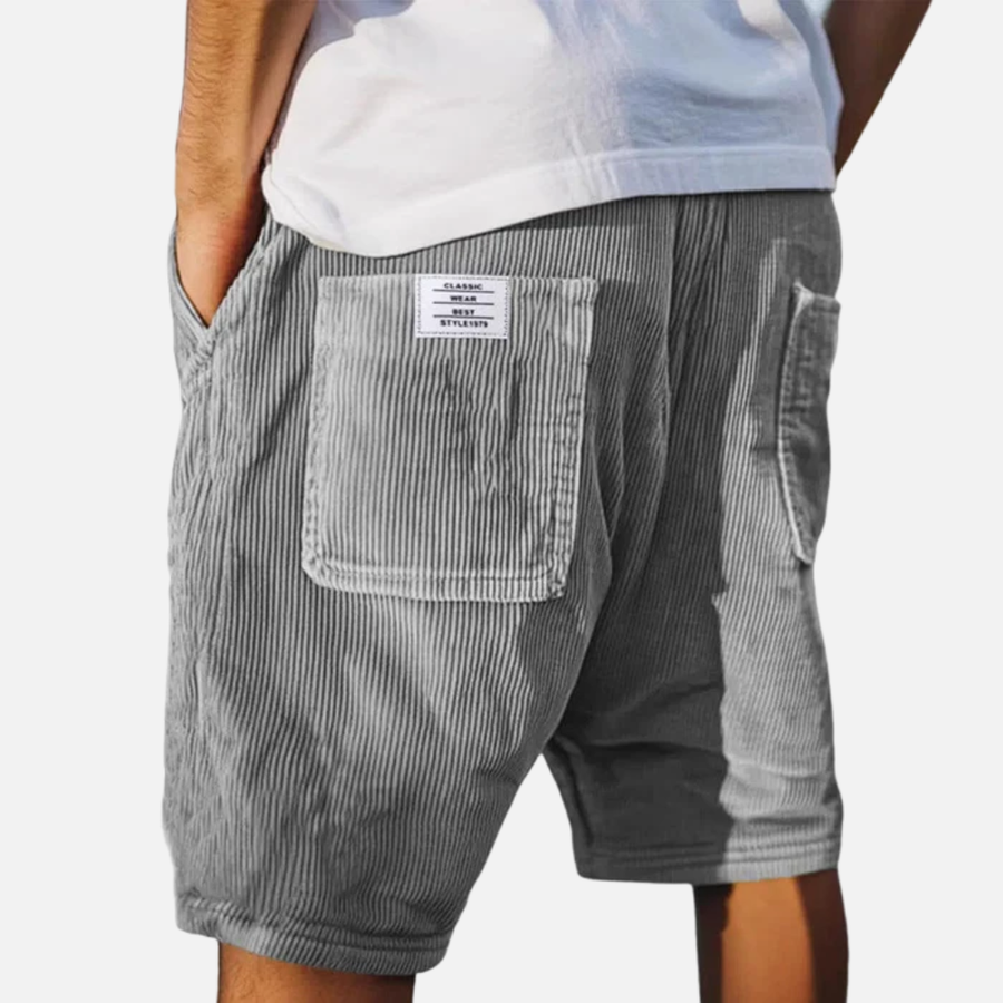 Joel™ | Premium corduroy korte broek – Ultrazacht comfort en tijdloze stijl