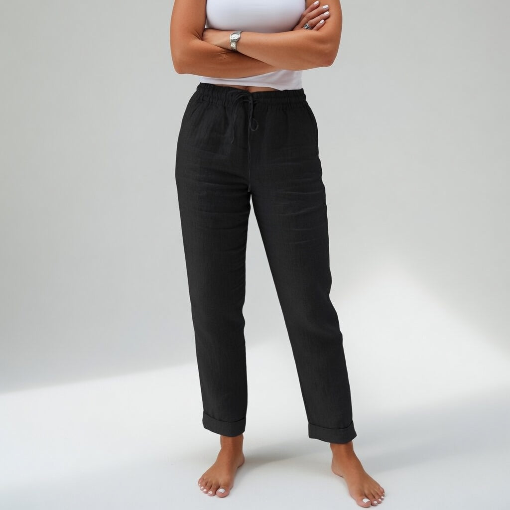 Albertine™ — 100% katoen comfortabele, vloeiende broek
