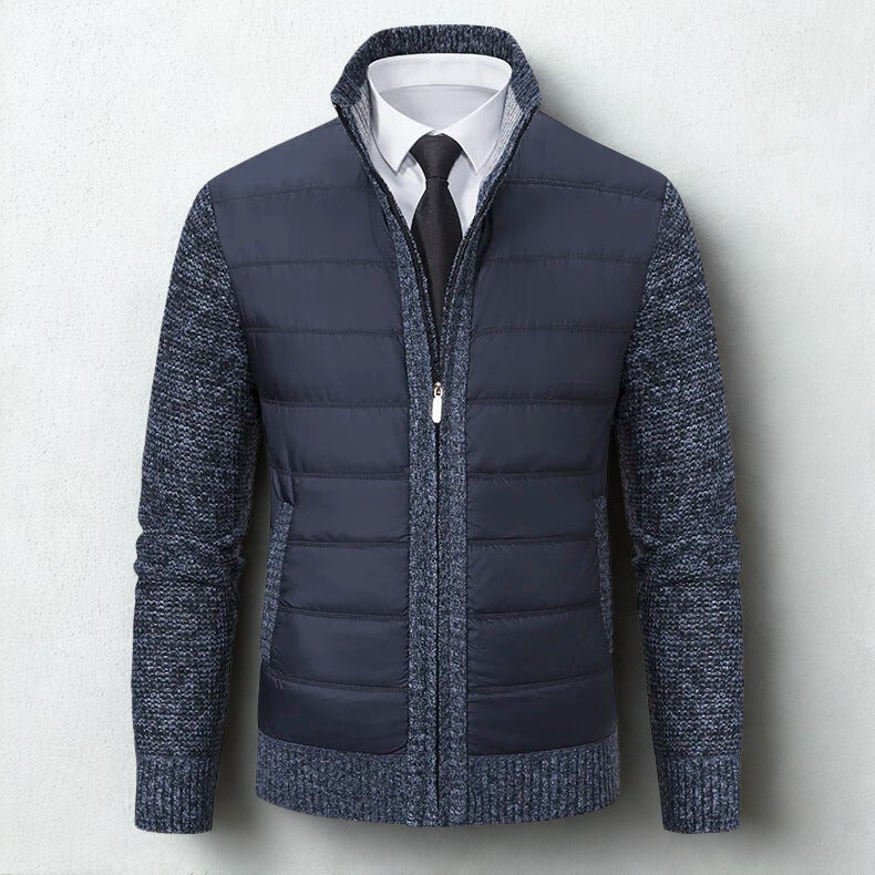 Noah™ | Hybride geïsoleerde puffer-gebreide jas