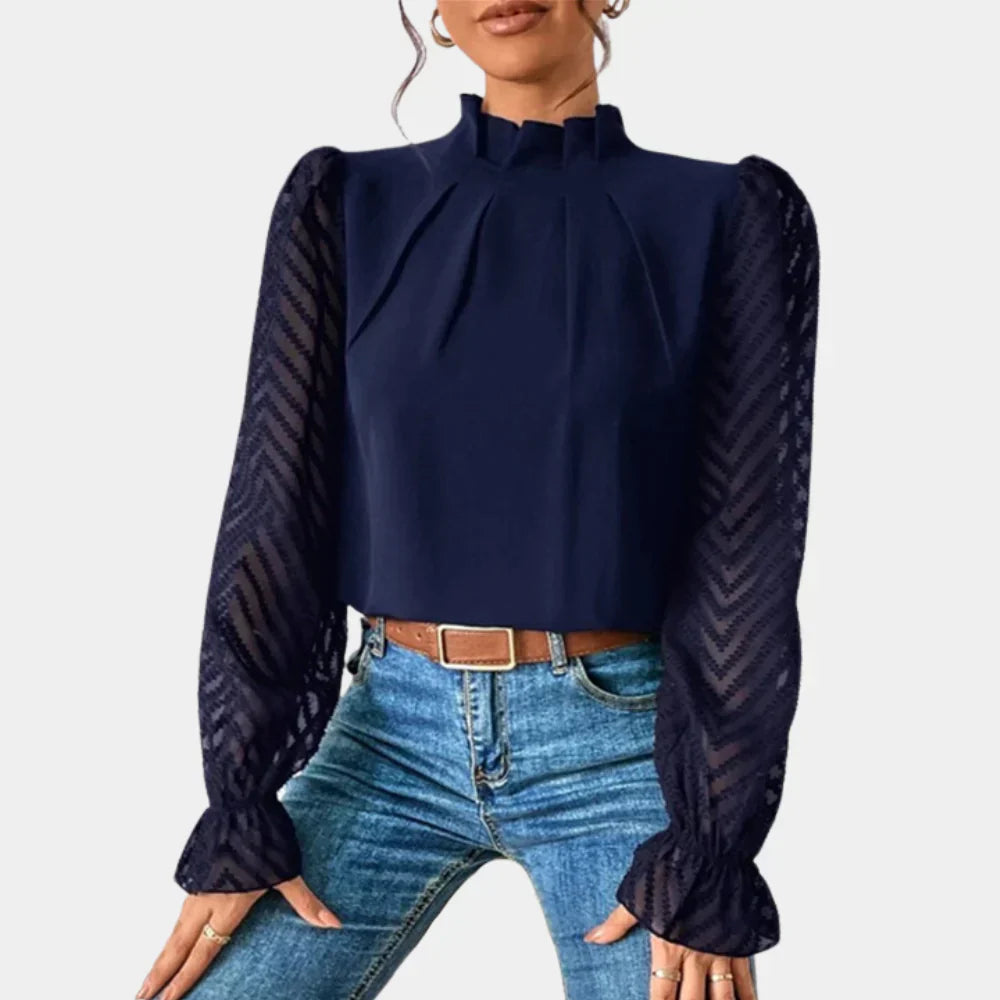 Ava | Lichte blouse van mousseline