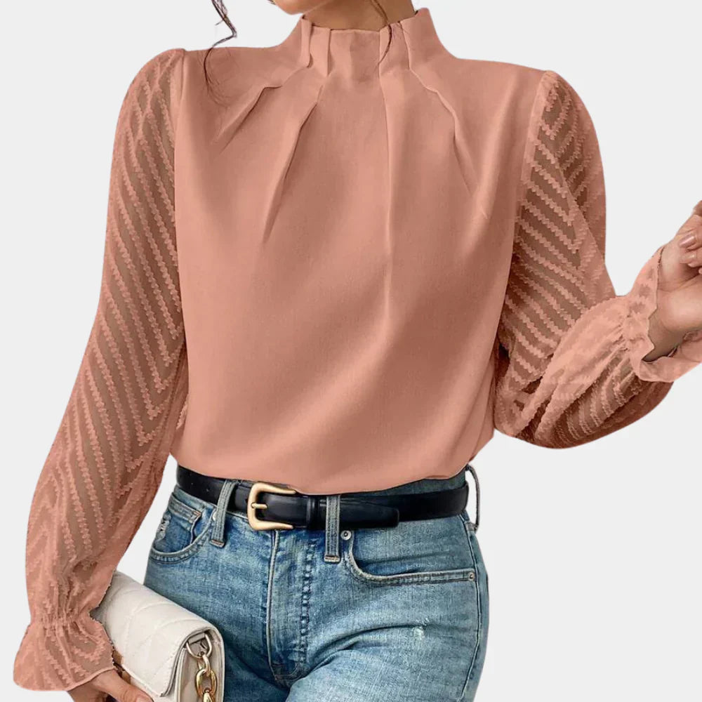 Ava | Lichte blouse van mousseline