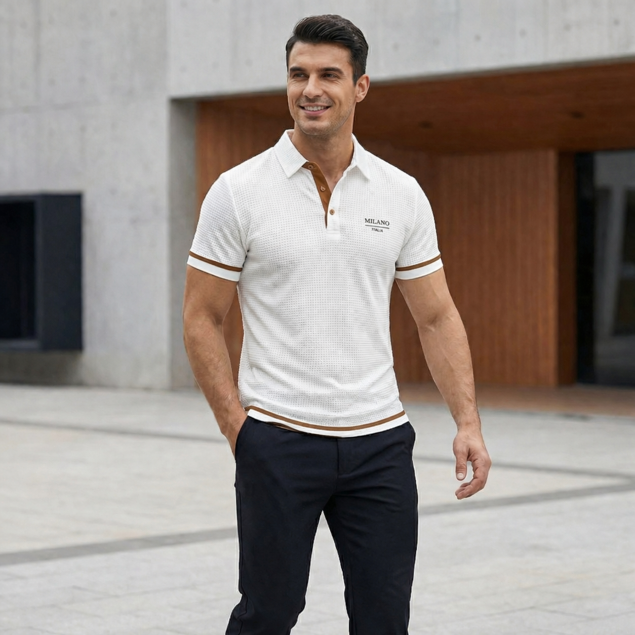 Marco™ | Milano Polo – Verfijnde Elegantie & Italiaanse Klasse