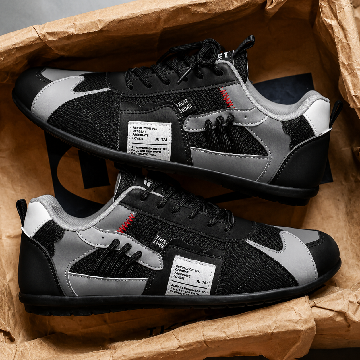 Luca | Retro gekleurde sneakers