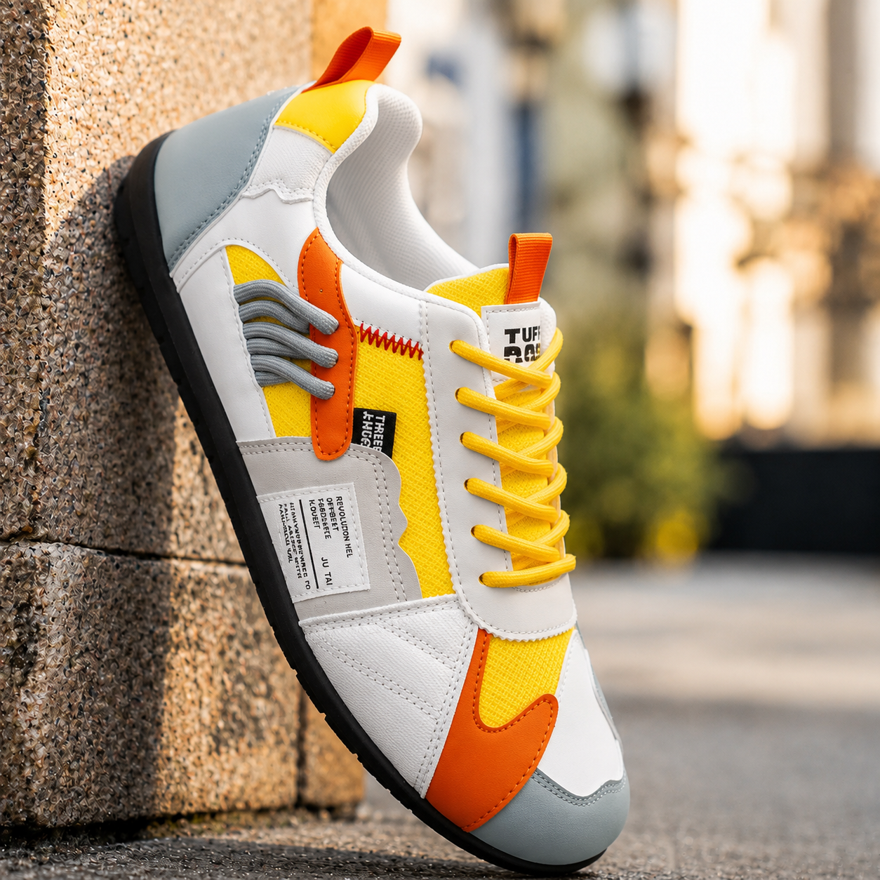 Luca | Retro gekleurde sneakers