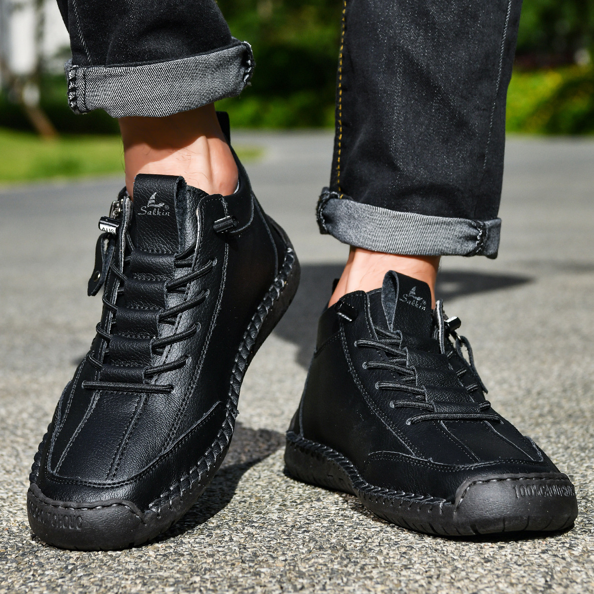 Henk™ | Premium Comfort Sneakers – Stevige Ondersteuning & Natuurlijk Loopgevoel