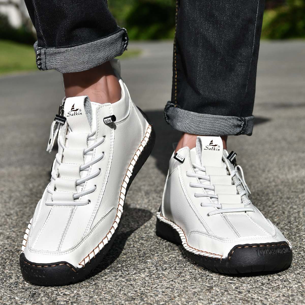 Henk™ | Premium Comfort Sneakers – Stevige Ondersteuning & Natuurlijk Loopgevoel