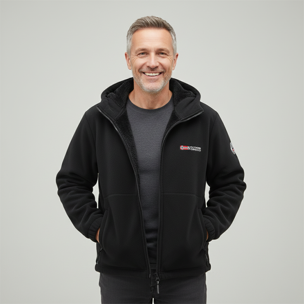 Kolman™ | Premium Winterjas – Warme Fleecevoering & Winddichte Shell