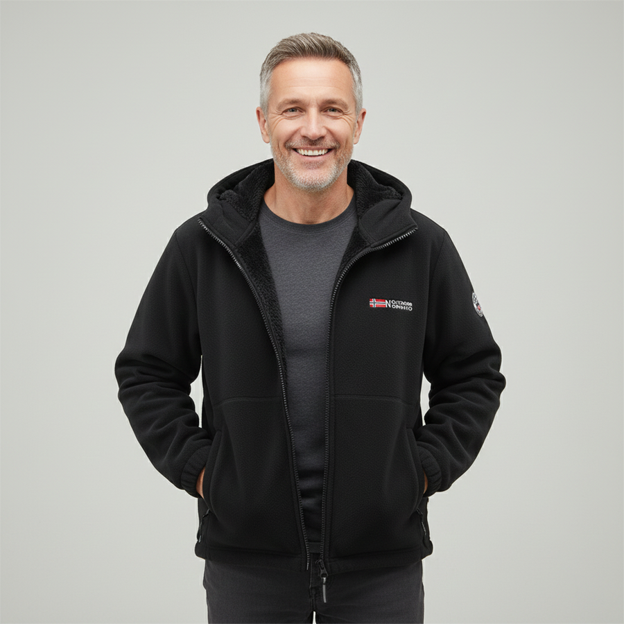 Kolman™ | Premium Winterjas – Warme Fleecevoering & Winddichte Shell