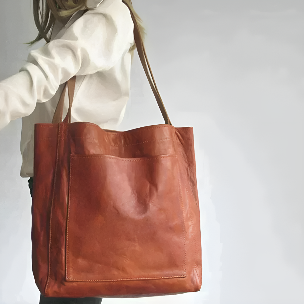 Marieke™ | Luxe Leren Tas – Tijdloze Elegantie & Dagelijkse Functionaliteit