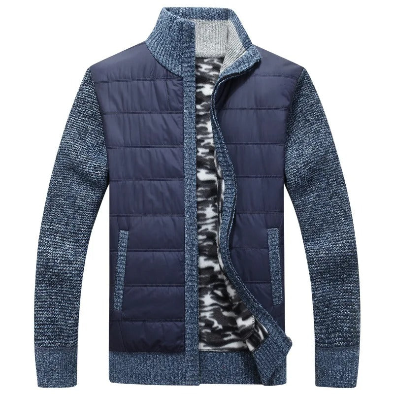 Noah™ | Hybride geïsoleerde puffer-gebreide jas