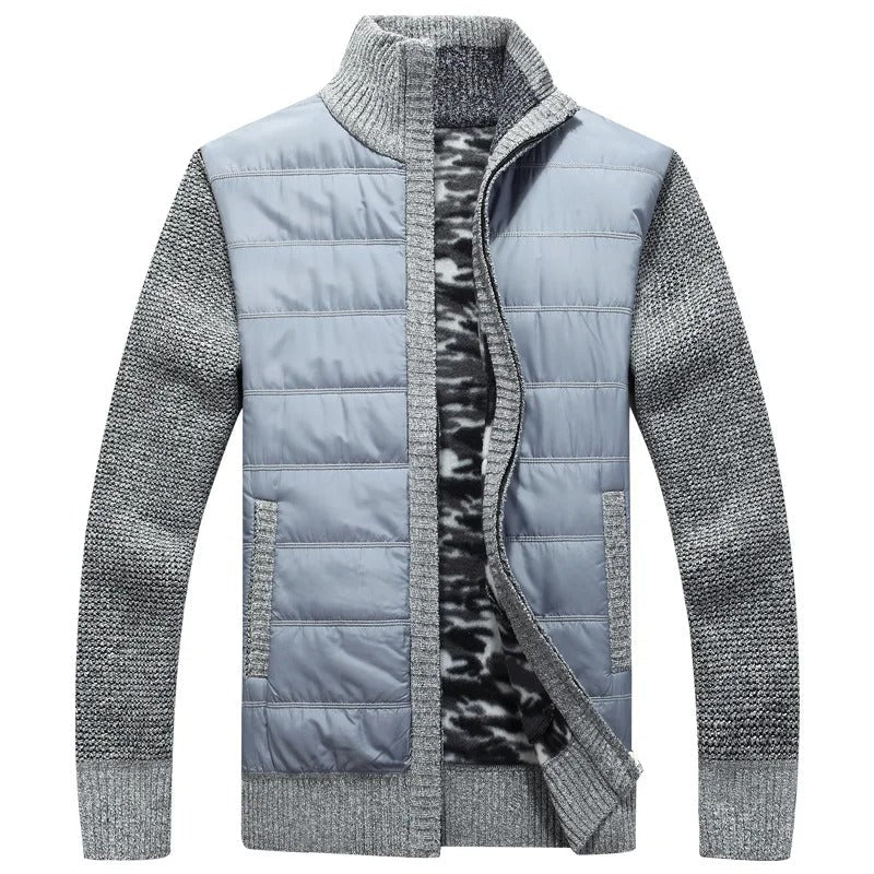 Noah™ | Hybride geïsoleerde puffer-gebreide jas
