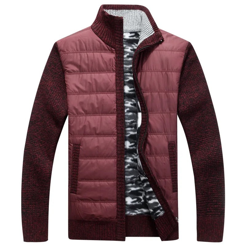 Noah™ | Hybride geïsoleerde puffer-gebreide jas