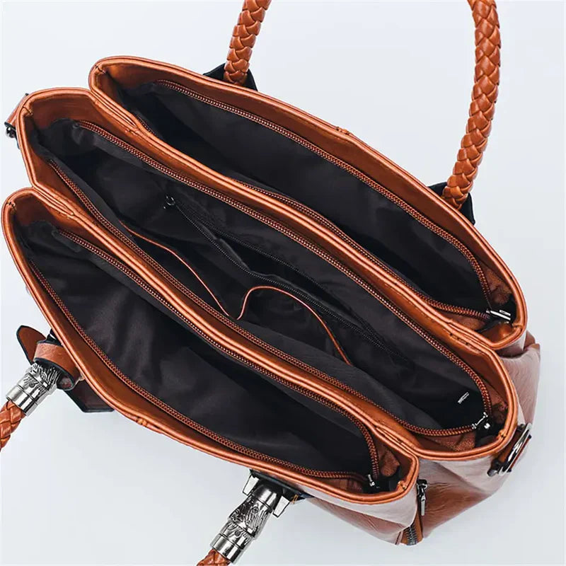 Bloom ™ |  Vintage leren tas