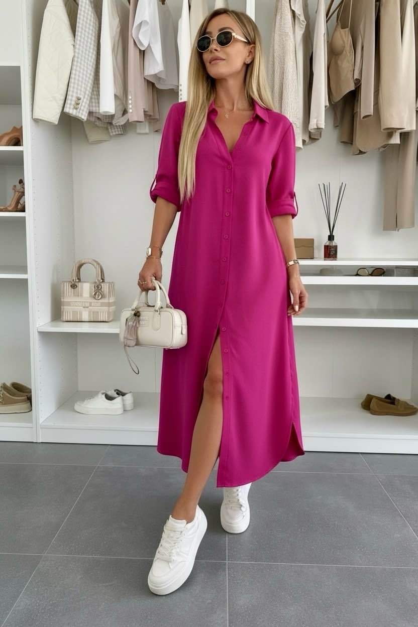 Fenne™ | Premium Oversized Blousejurk – Moeiteloze Stijl & Ultiem Draagcomfort