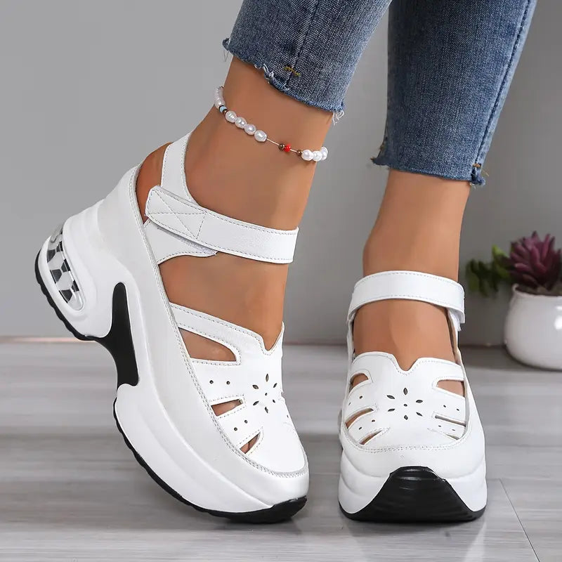 Yvette™ | Premium Orthopedische Comfort Sandalen – Pijnvrij Lopen & Zachte Ondersteuning
