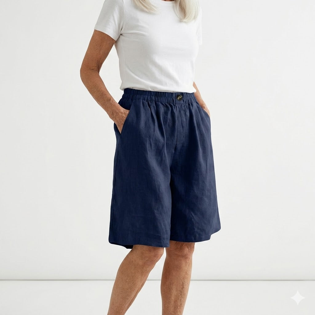 Wandeline™ — Comfortabele, losse, elastische shorts voor de zomertijd