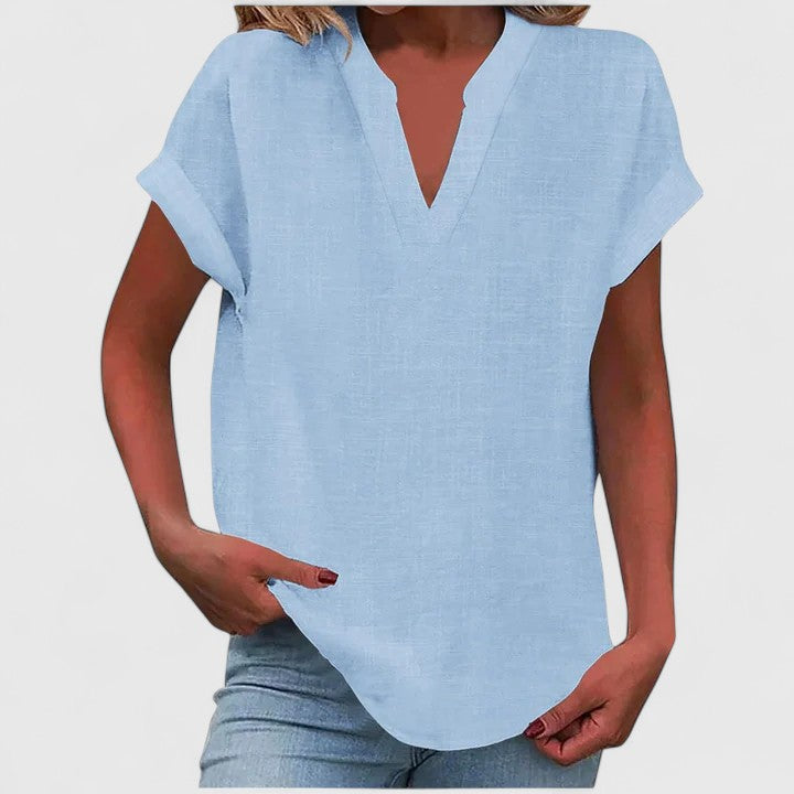 Bloom™ | Comfortabele V-hals Blouse