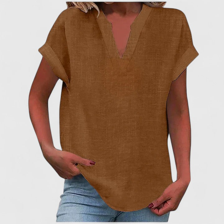 Bloom™ | Comfortabele V-hals Blouse