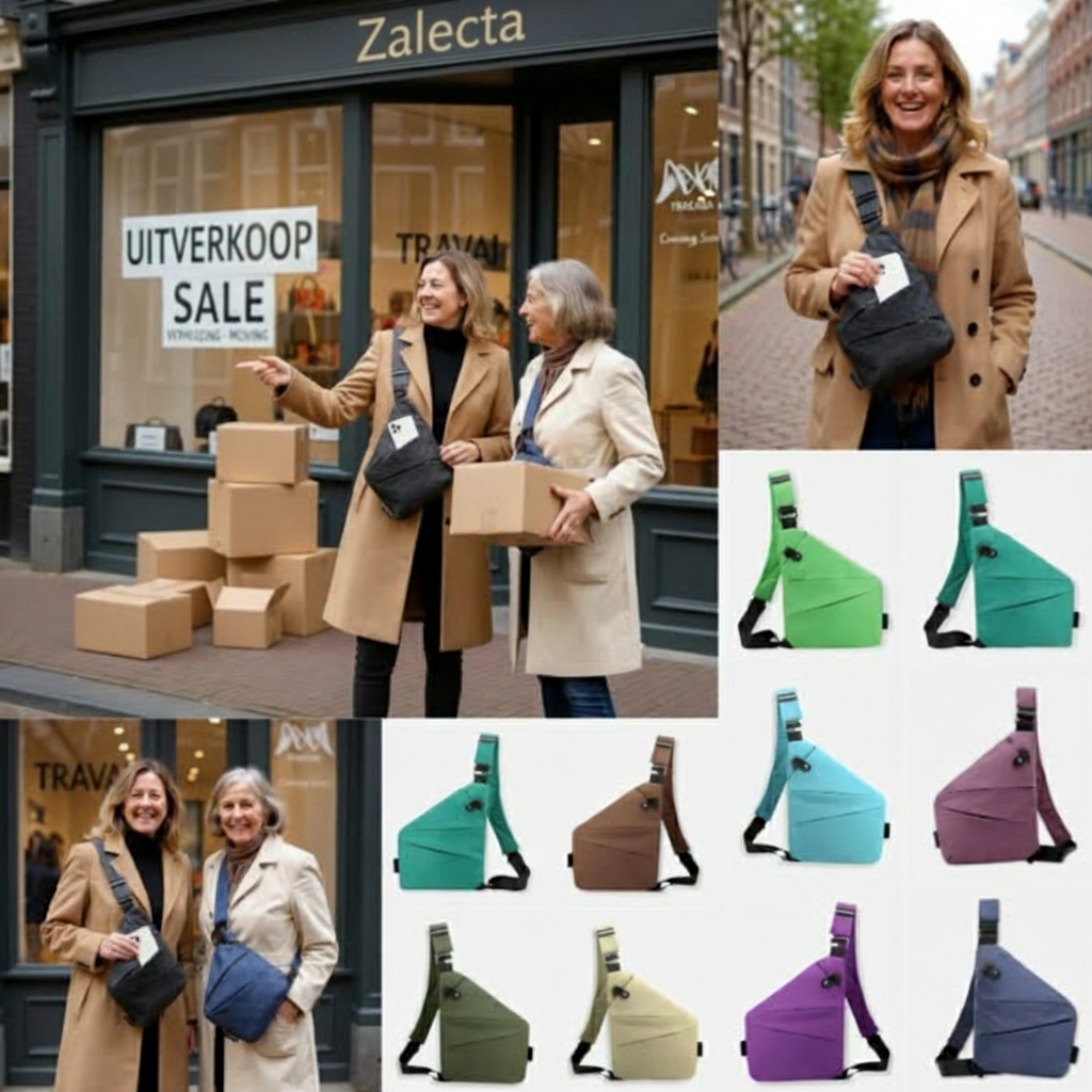 SecuWalker™ | Premium Anti-Diefstal Slingbag – Veilig, Waterdicht & Ultiem Comfort