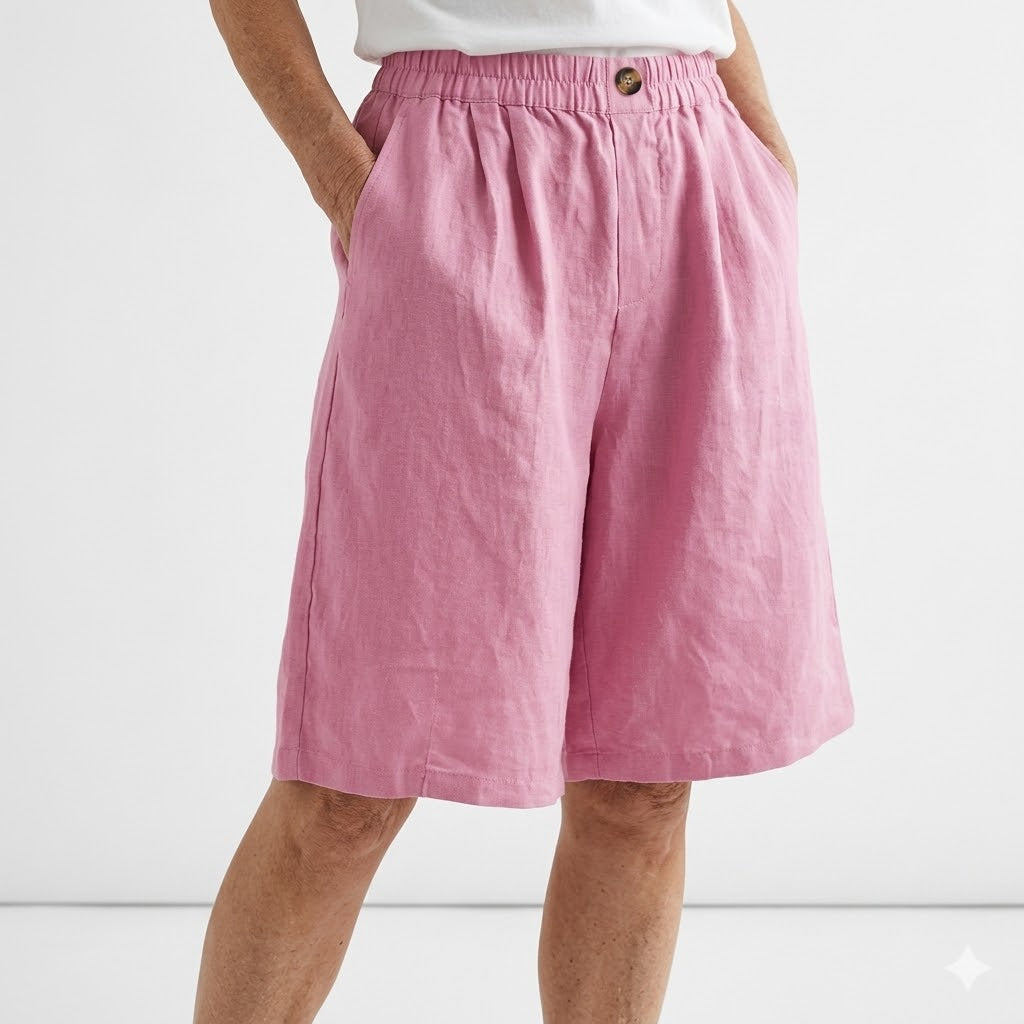 Wandeline™ — Comfortabele, losse, elastische shorts voor de zomertijd