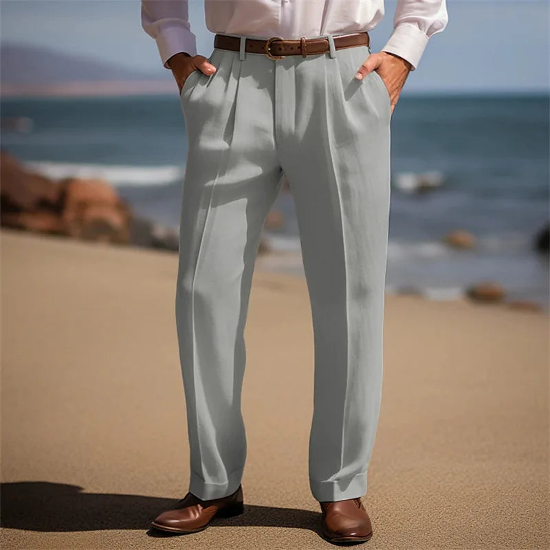 Bloom™ | Elegante Linnen Broek