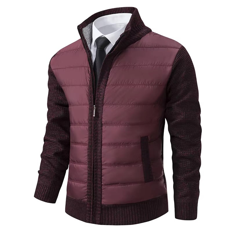 Noah™ | Hybride geïsoleerde puffer-gebreide jas
