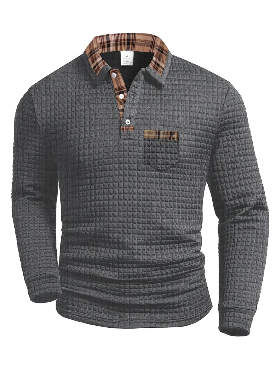 Bloom™ | Polo Shirt Met Ruitpatroon