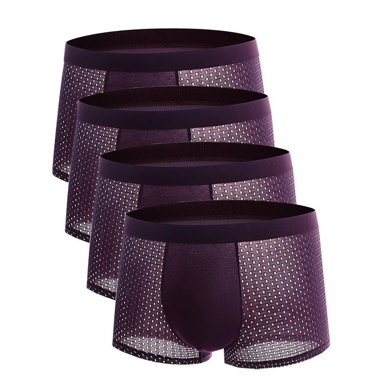Bloom™ | Ademende Heren Onderbroeken - 4 Stuks