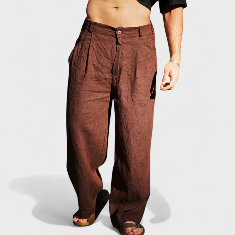 Bloom™ | Oversized Linnen Broek