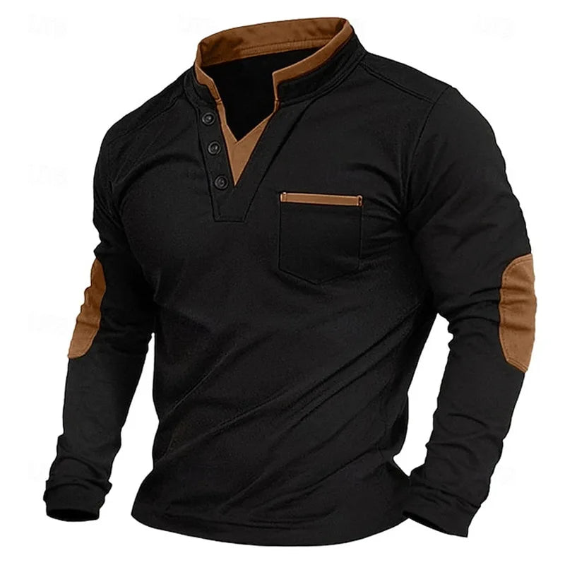 Bloom™ | Heren V-hals Sweatshirt