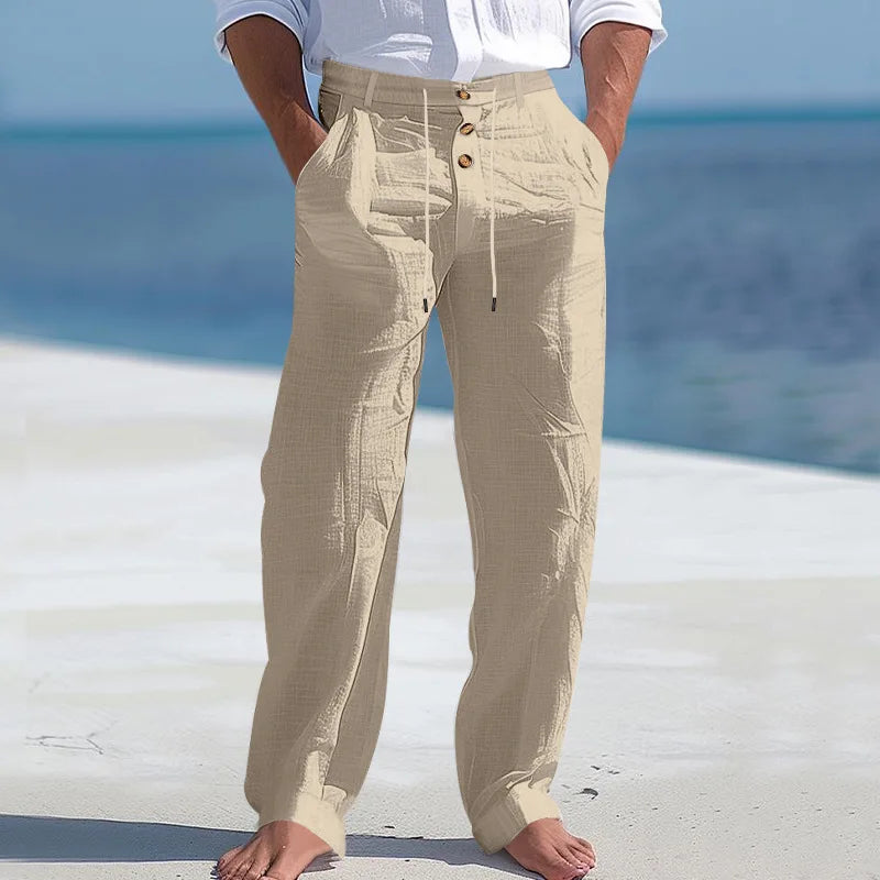 Bloom™ | Elegante Linnen Broek