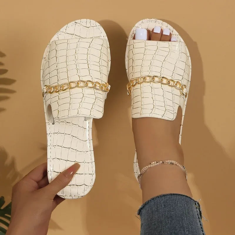Mira | Luxe Wedge Strand Flip-Flops™