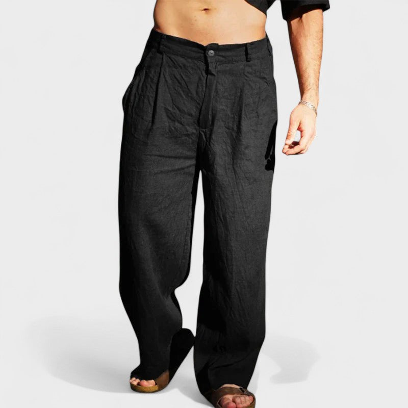 Bloom™ | Oversized Linnen Broek