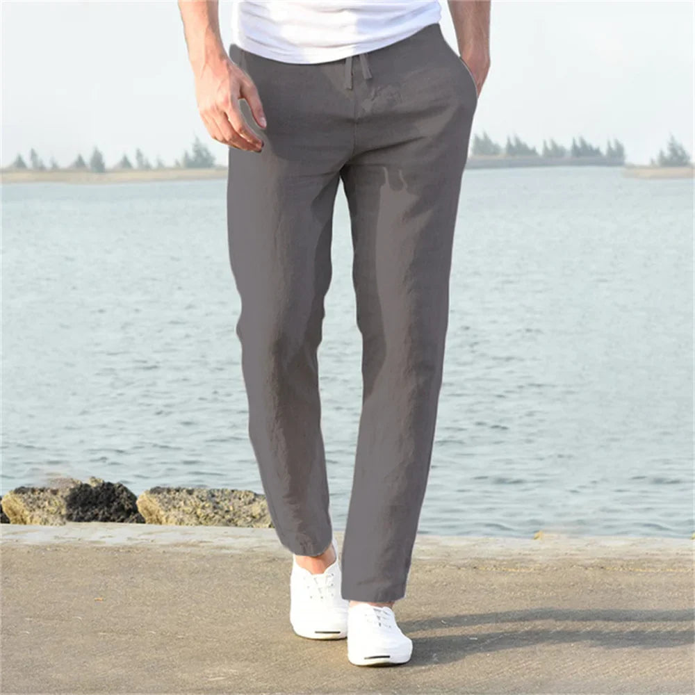 Bloom™ | Katoenen Linnen Broek